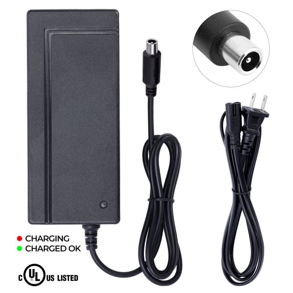 UL Listed Charger for Segway Ninebot MAX G30 Kickscooter Fashion